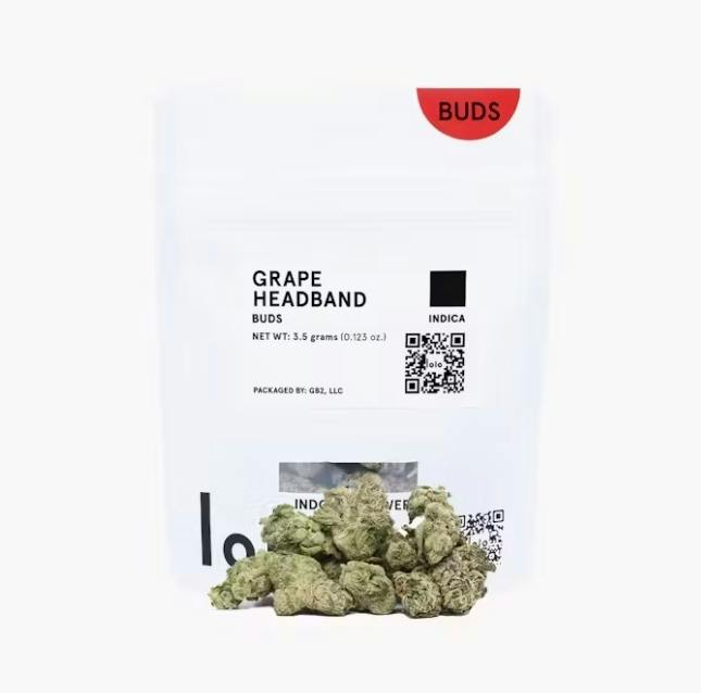 Lolo - Flower - Grape Headband - 3.5g
