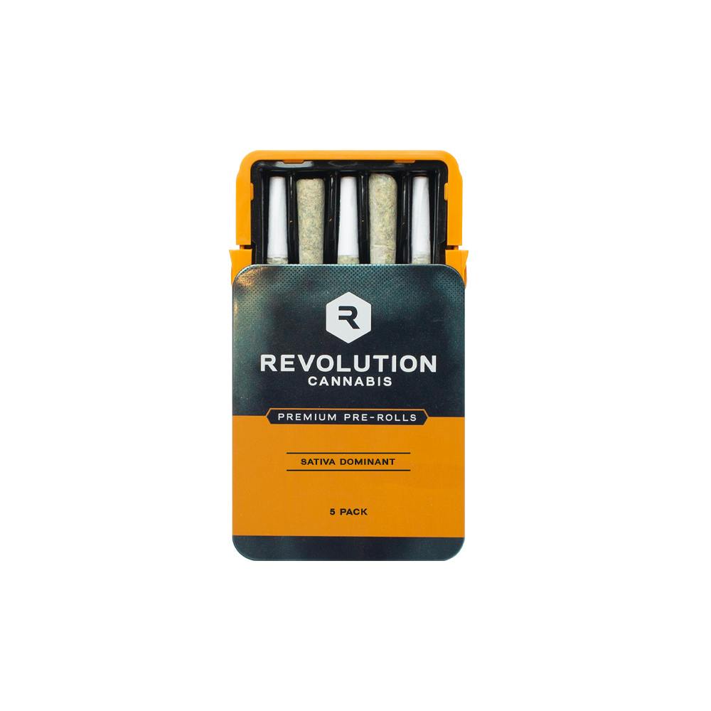 Revolution Cannabis Mac and Cheese Pre-Roll Pack 5pk 2.5g