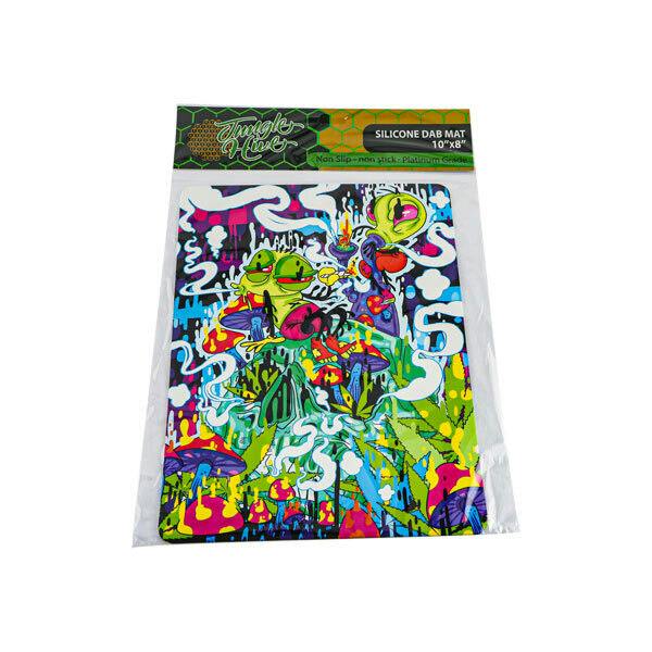 JUNGLE HIVE SILICONE DAB MAT 10X8