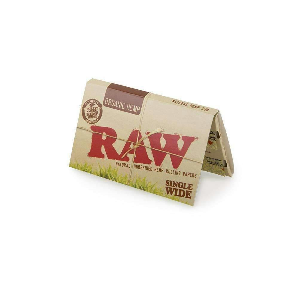 RAW ORGANIC HEMP SINGLE WIDE