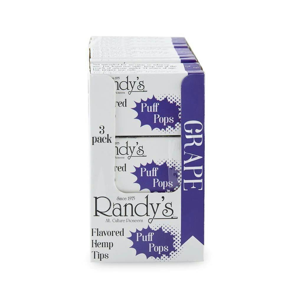 RANDYS PUFF POPS FLAVORED TIPS