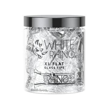 WHITE RHINO XL FLAT GLASS TIPS