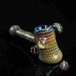 GALANTI GLASS WORKED PIPE