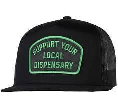 DIXXON SUPPORT YOUR LOCAL DISPENSARY SNAPBACK HAT
