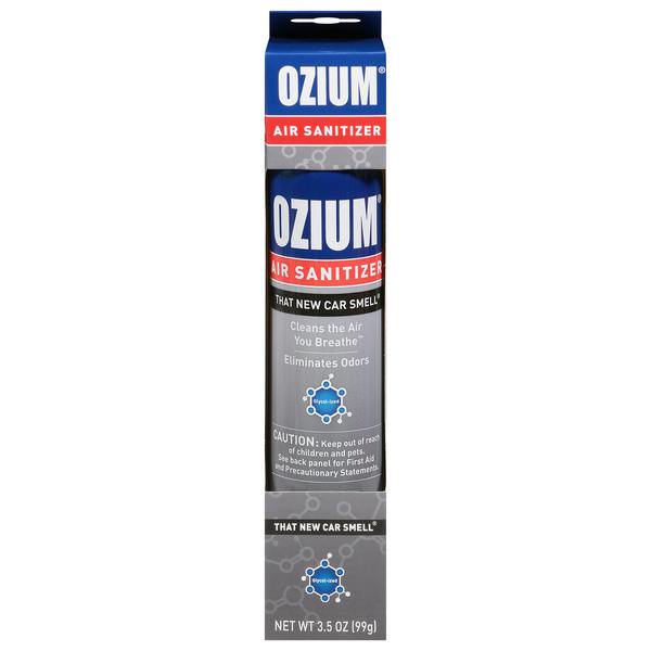 OZIUM AIR SANTIZER THAT NEW CAR SMELL