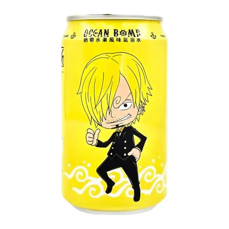 BOMB SANJI TROPICAL FRUIT SPARKLING WATER 12OZ (TAIWAN)