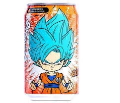 BOMB GOKU ORANGE SPARKLING WATER 12OZ (TAIWAN)