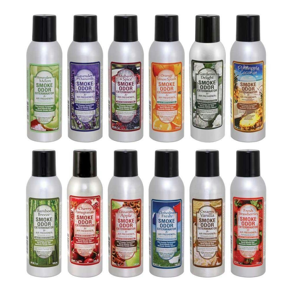 SMOKE ODOR EXTERMINATOR & AIR FRESHENER ASSORTED SCENTS