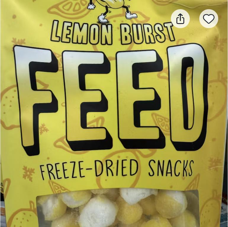 FEED FREEZE-DRIED LEMON DROPS 1000MG