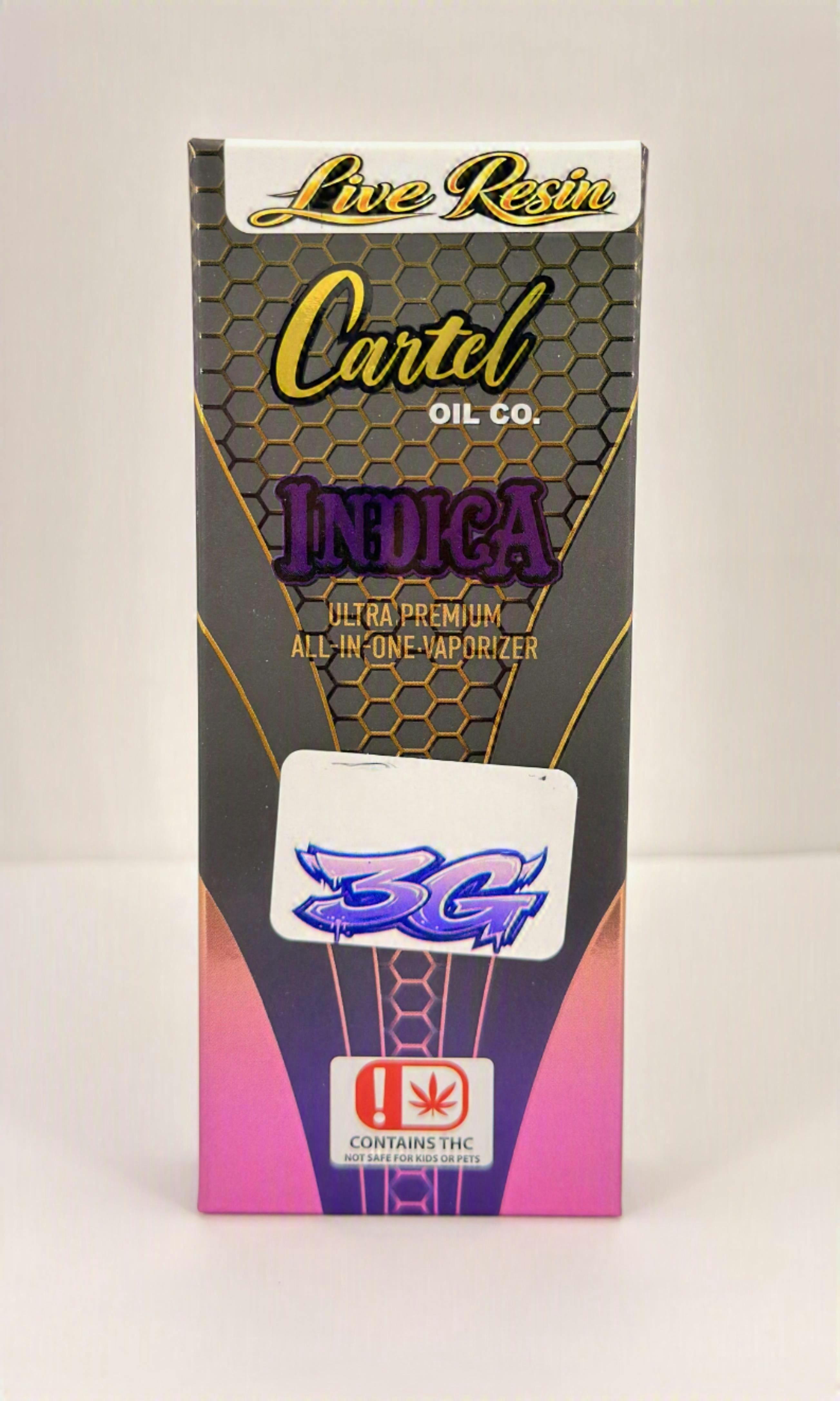 Cartel Oil Gas Mask 3g Dispo