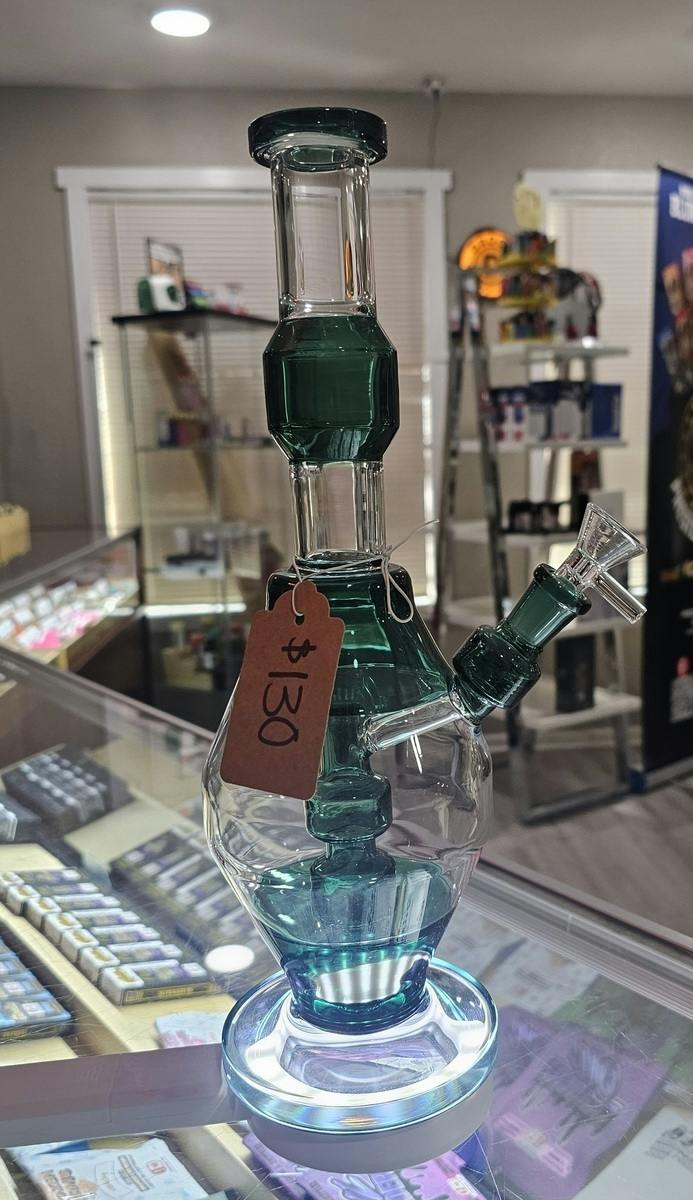 BIG BOY BONG WITH DARK GREEN
