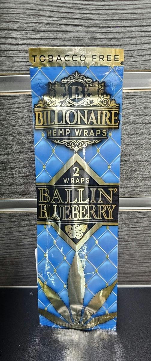 BILLIONAIRE BALLIN' BLUEBERRY HEMP WRAPS