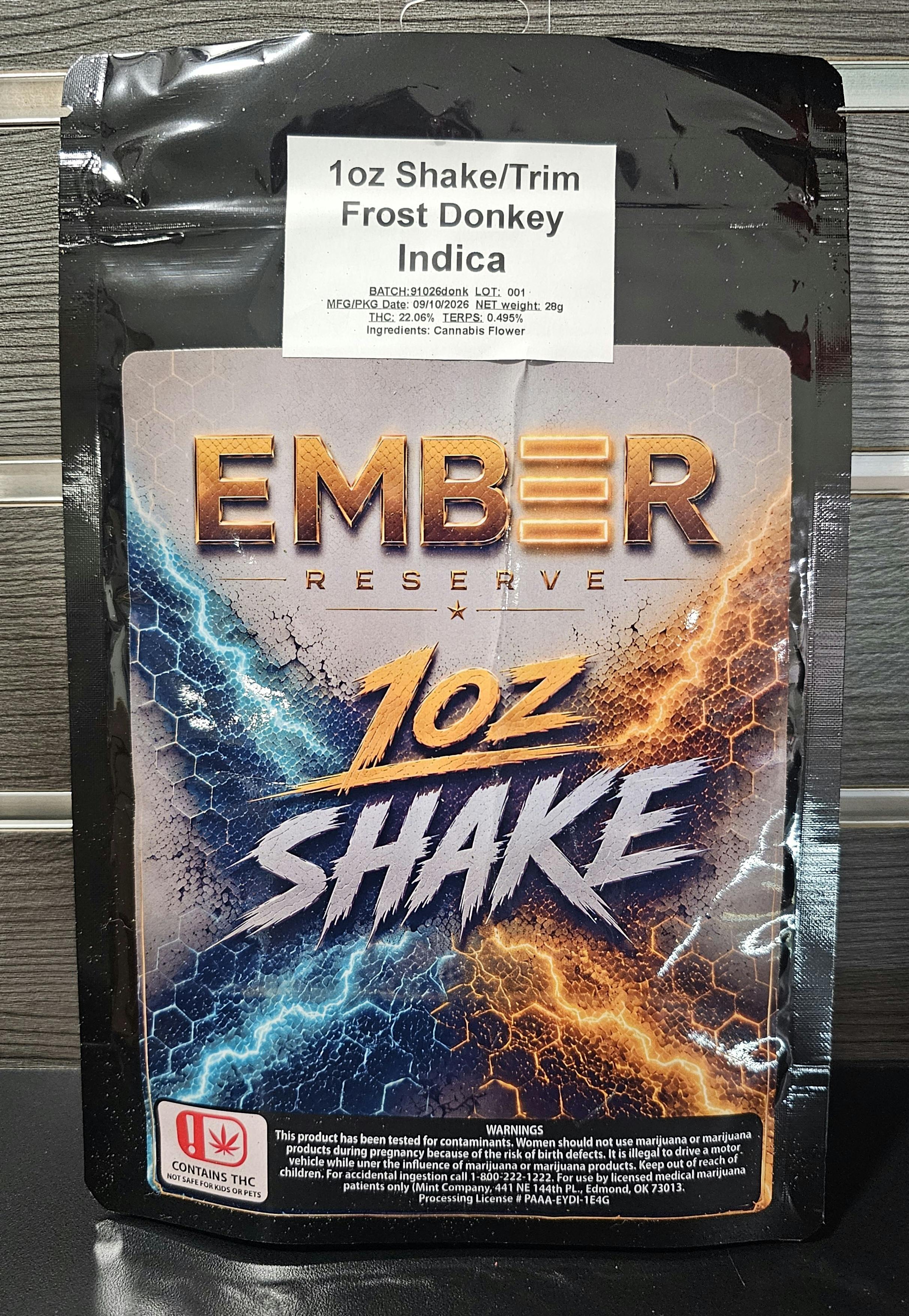 EMBER RESERVES FROST DONKEY SHAKE 28G