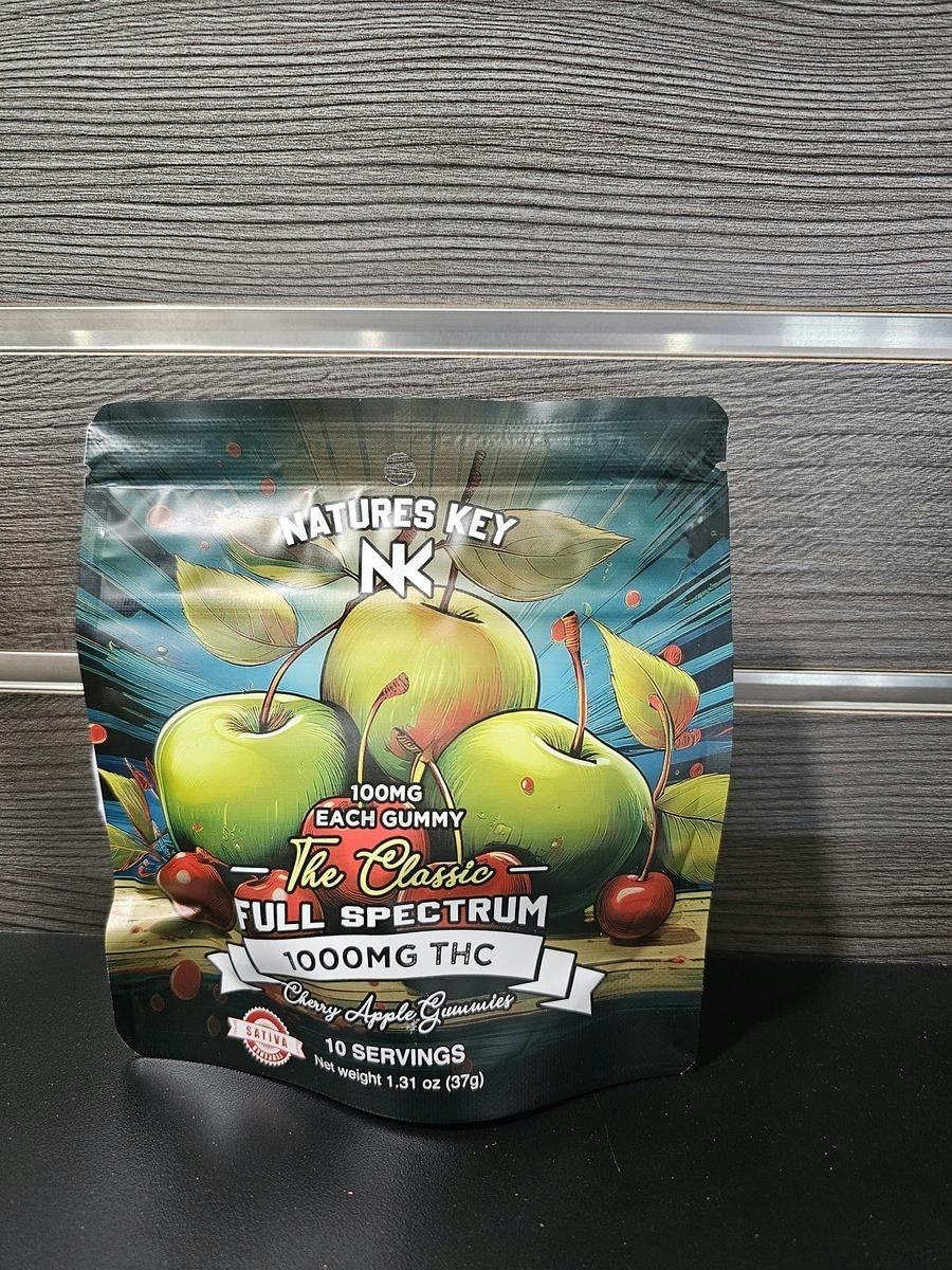 NATURES KEY CHERRY APPLE FULL SPEC 1000MG
