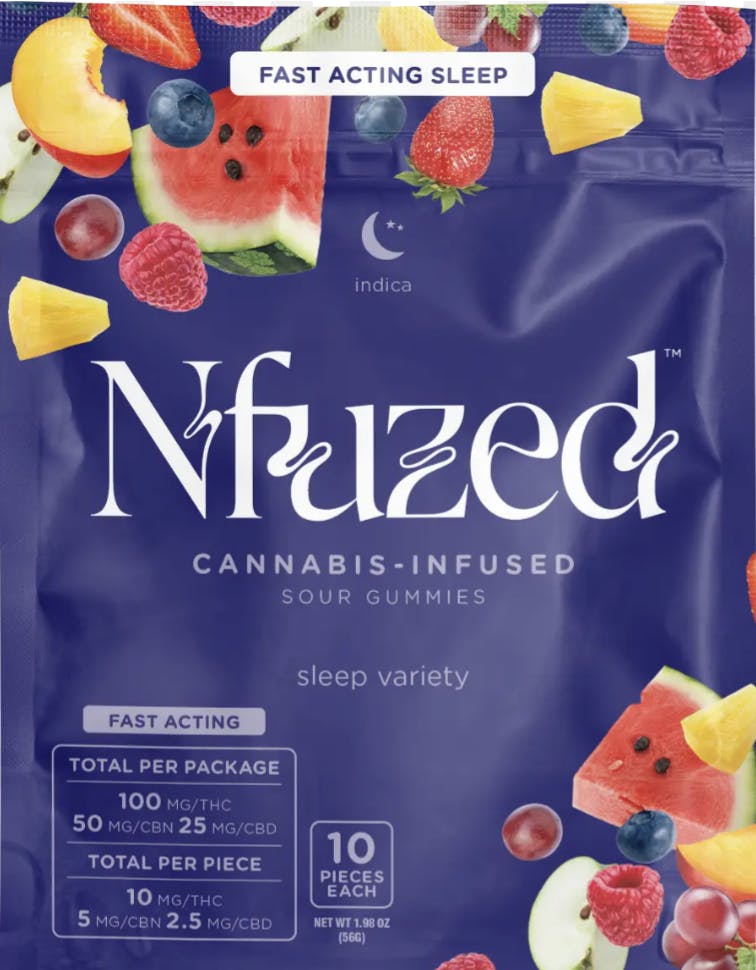 Fast Acting Strawberry Diesel Hybrid Gummy 100mg