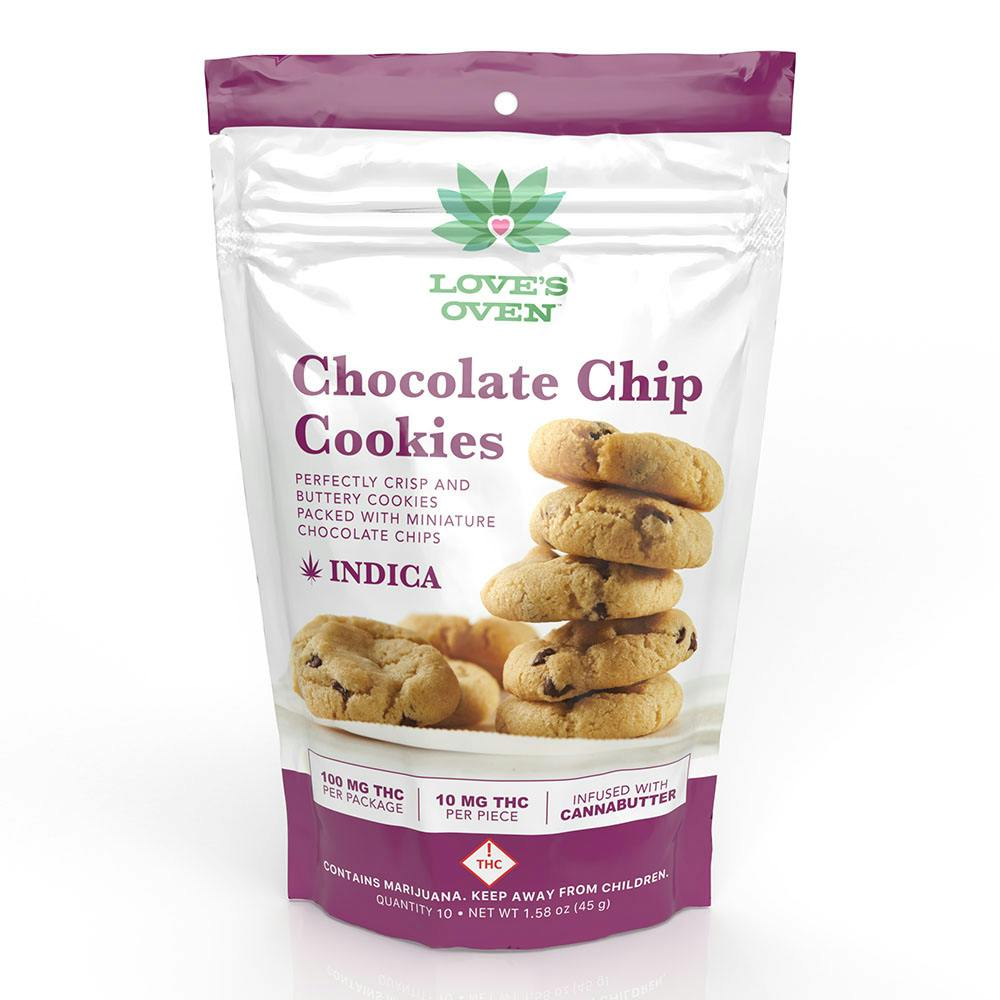 Chocolate Chip Cookies - Indica (100mg)