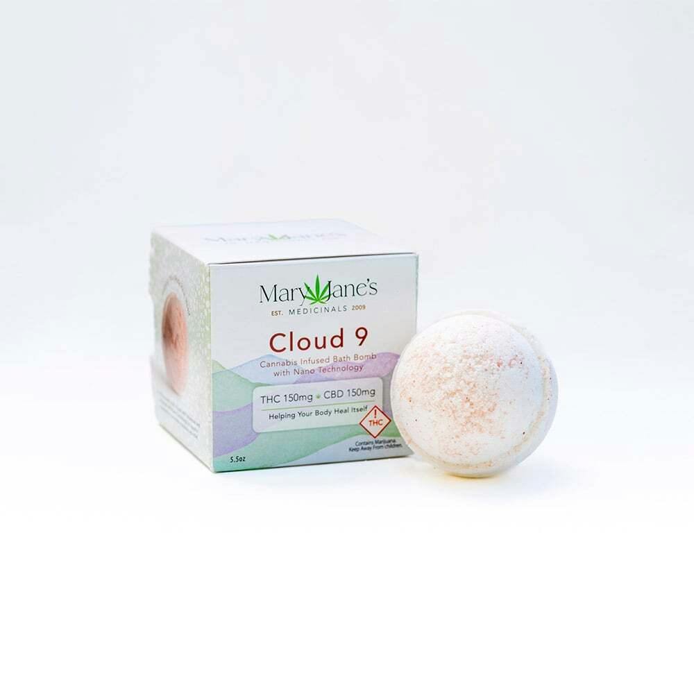 Cloud 9 (150mg) | Mary Jane's Medicinals - Bath Bomb