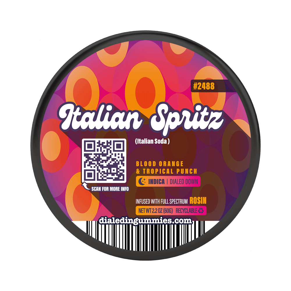 100mg - Italian Spritz #2488 - Rosin Gummies (10pk) cannabis product