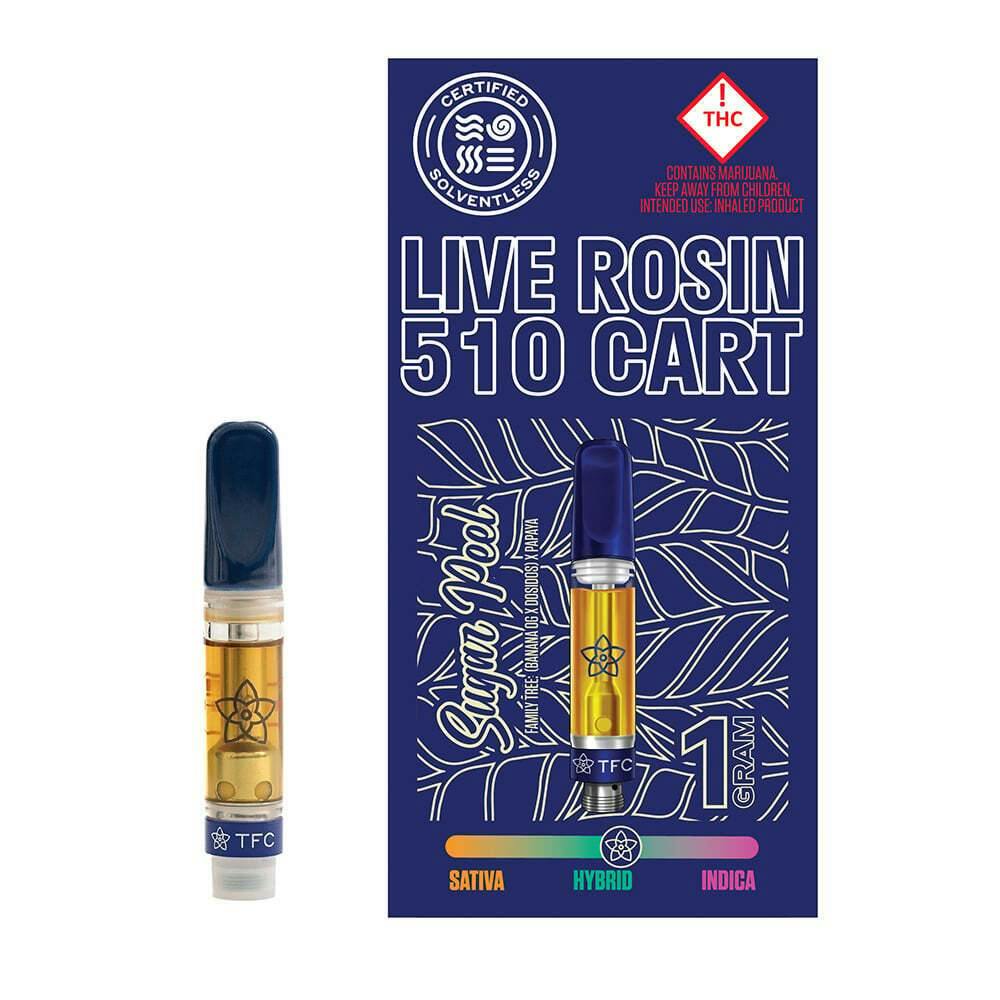 Sugar Peel | TFC - Live ROSIN Cartridge