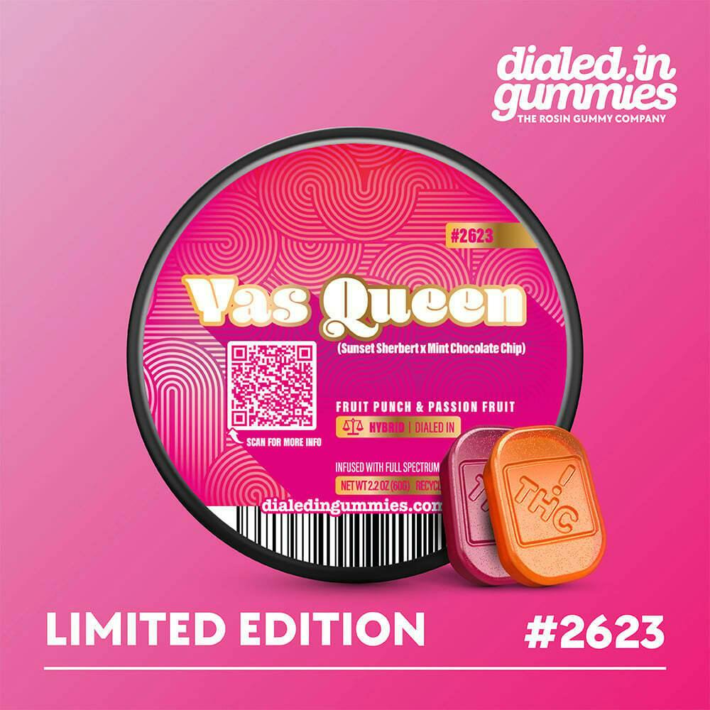 100mg - Yas Queen #2623 - Rosin Gummies (10pk)