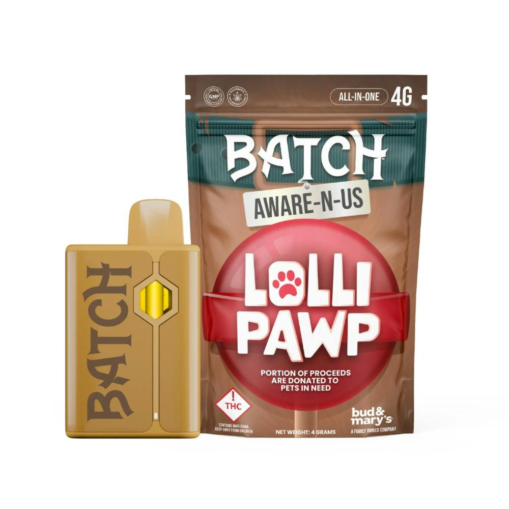 Batch | AIO | Flavors Lolli Pawp | 4 g | Batch - Full-Spectrum Disposable