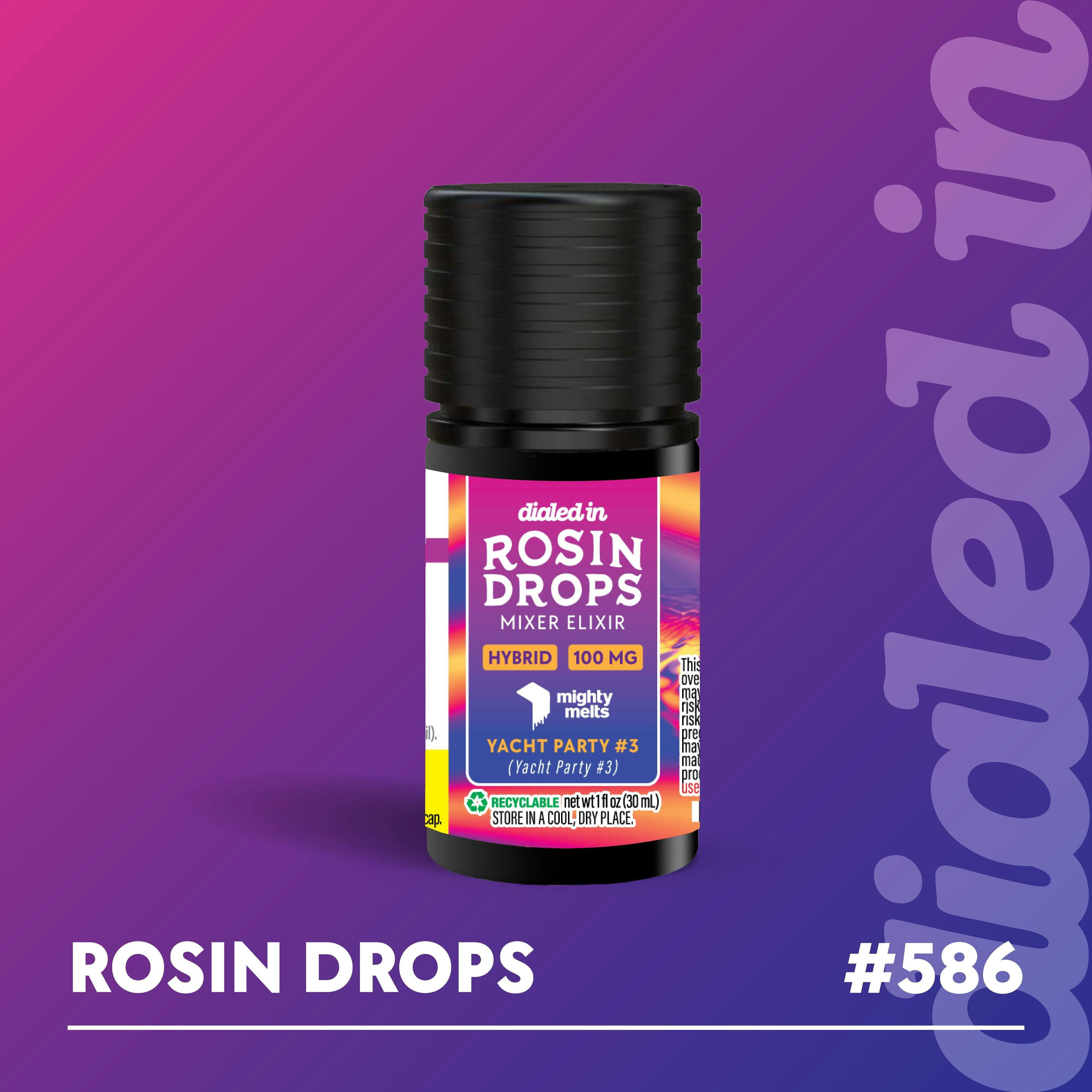 100mg - Yacht Party #3 - Rosin Drops | Dialed In Gummies - Rosin Drops