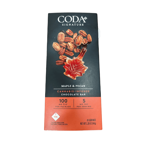 CODA - MAPLE & PECAN - CHOCOLATE - 100MG