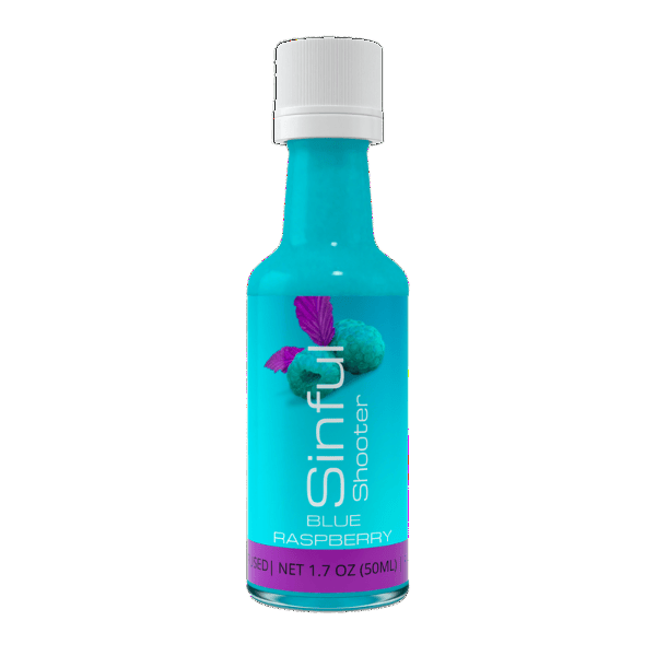 Sinful Blue Raspberry Shooter Drinks #16163