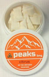 Peaks THC Infused Pouches (Citrus)