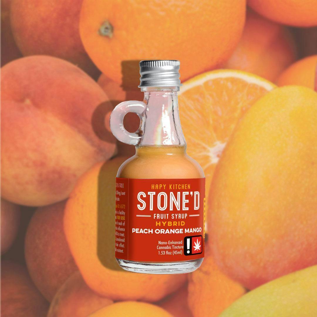 Stone'd: Fruit Syrup Peach Orange Mango
