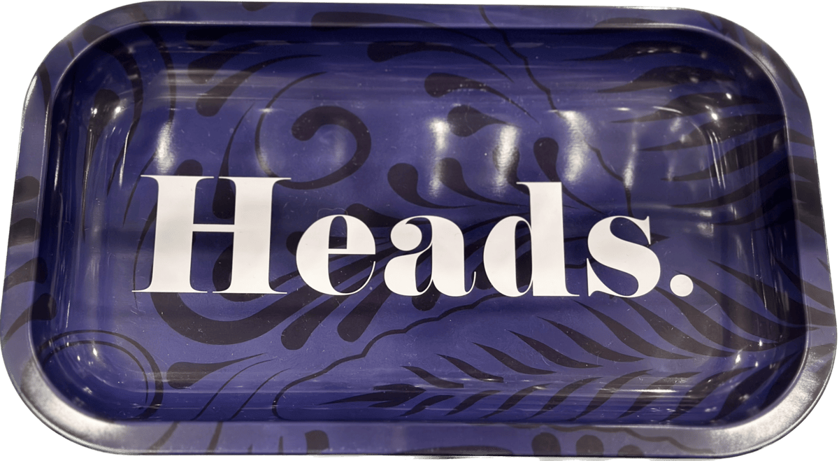 Heads Rolling Tray