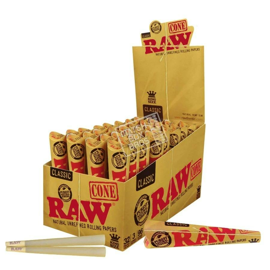 Raw Rolling Papers - Classic Cones at Heads Adrian Cannabis Dispensary