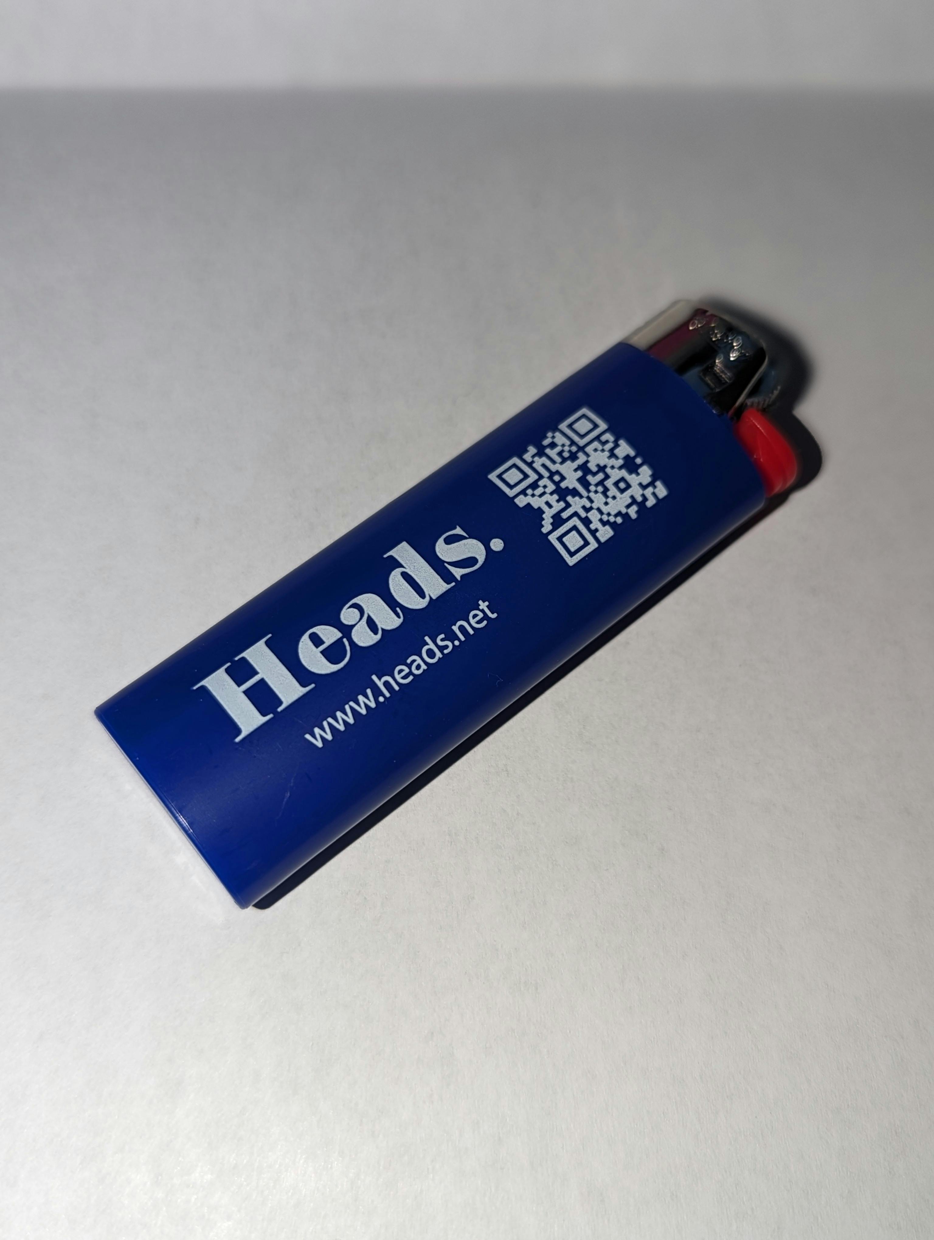 Heads Bic Lighter at Heads Adrian Cannabis Dispensary