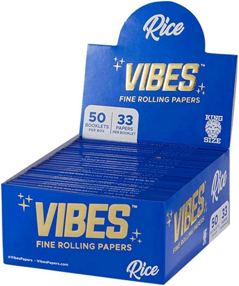 Vibes Rolling Papers - Rice 84mm at Heads Adrian Cannabis Dispensary