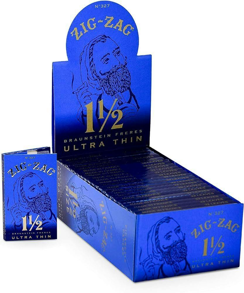 Zig Zag Rolling Papers - Ultra Thin 1 1/2 at Heads Adrian Cannabis Dispensary