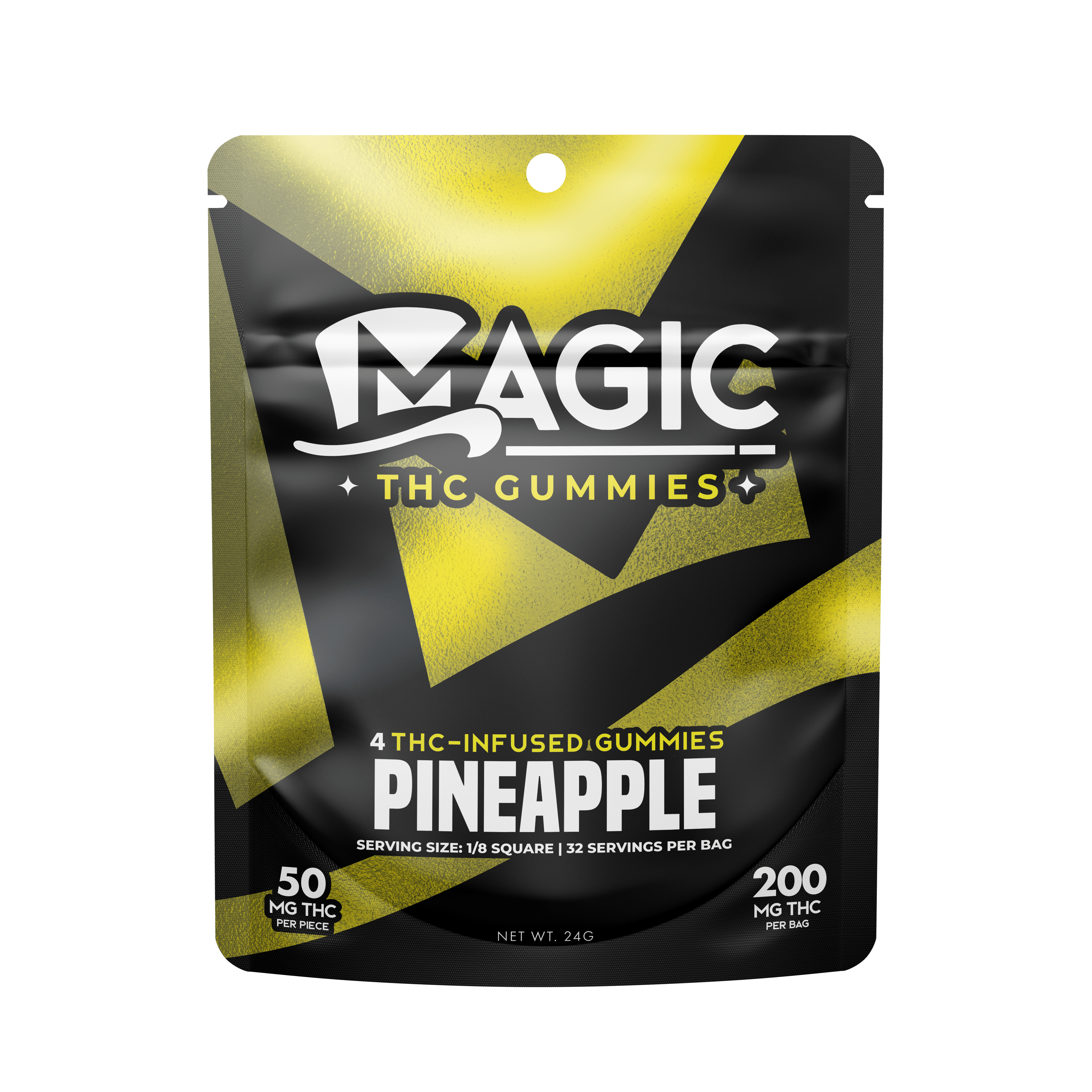 Magic - 200mg Gummies - Pineapple (REC)