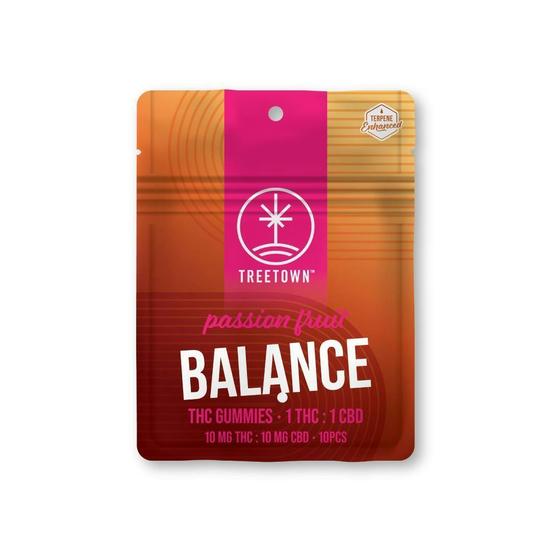 TreeTown Gummies - Passion Fruit Balance 1:1 (REC)