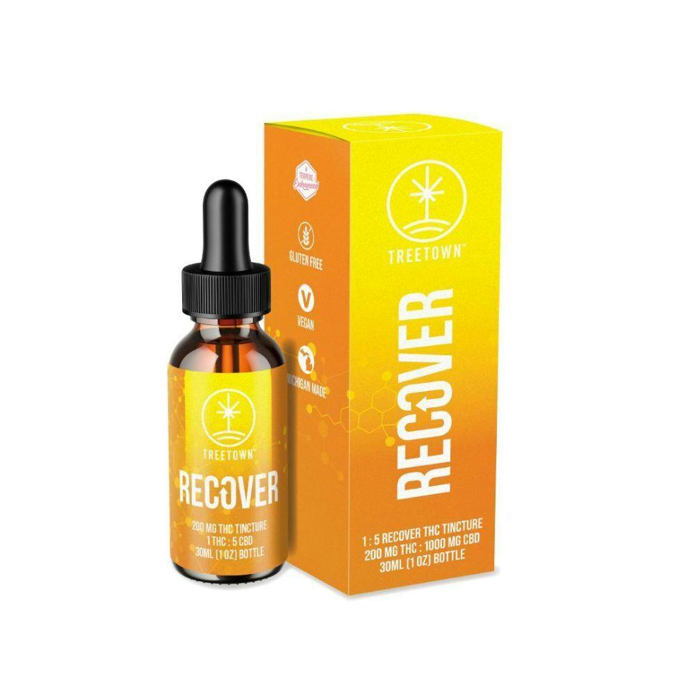 TreeTown - Tincture - 200mg THC/1000mg CBD (REC) at Heads Adrian Cannabis Dispensary