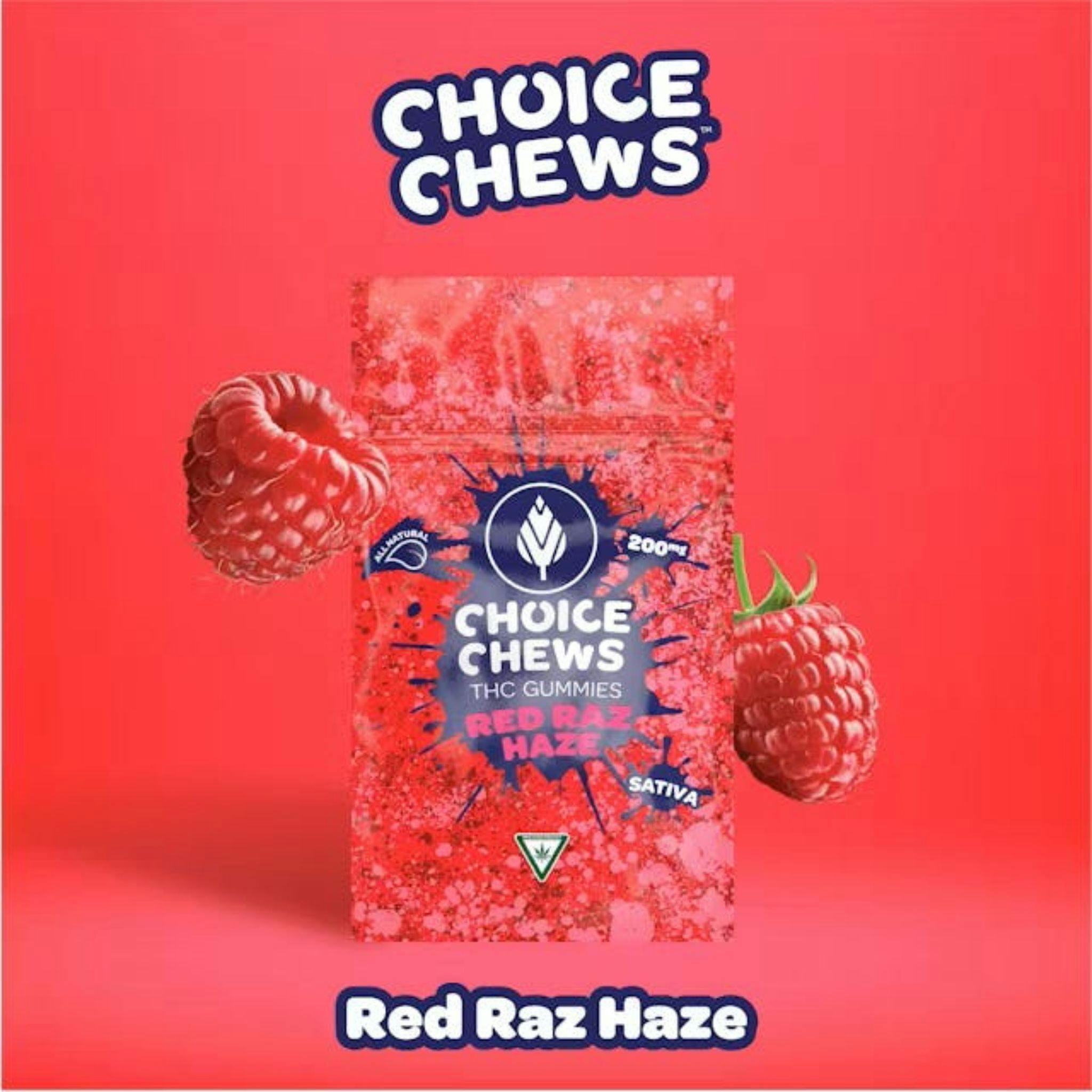 Choice - Soft Chew - 200mg - Red Raz Haze (REC)