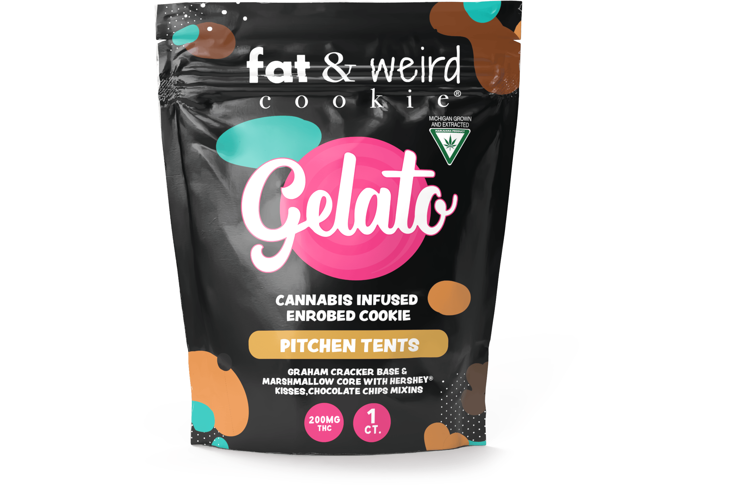 Gelato x Fat & Weird Cookie 200mg - Pitchen Tents (REC)