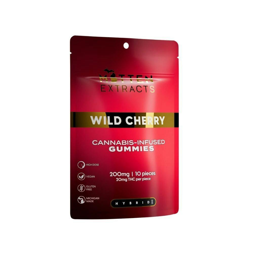 200mg Gummies - Wild Cherry at Heads Adrian Cannabis Dispensary