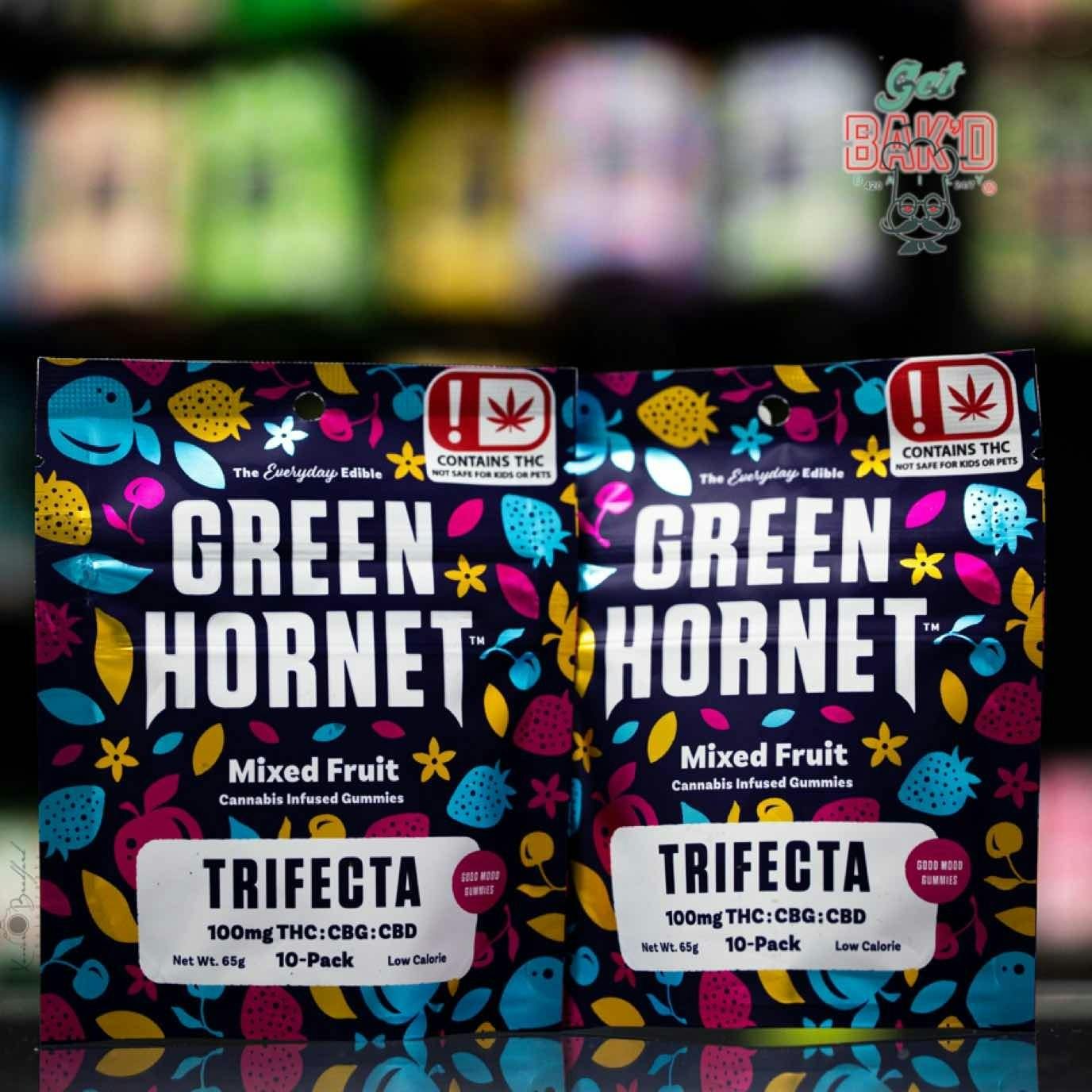 Green Hornet Trifecta 1:1:1 Gummies