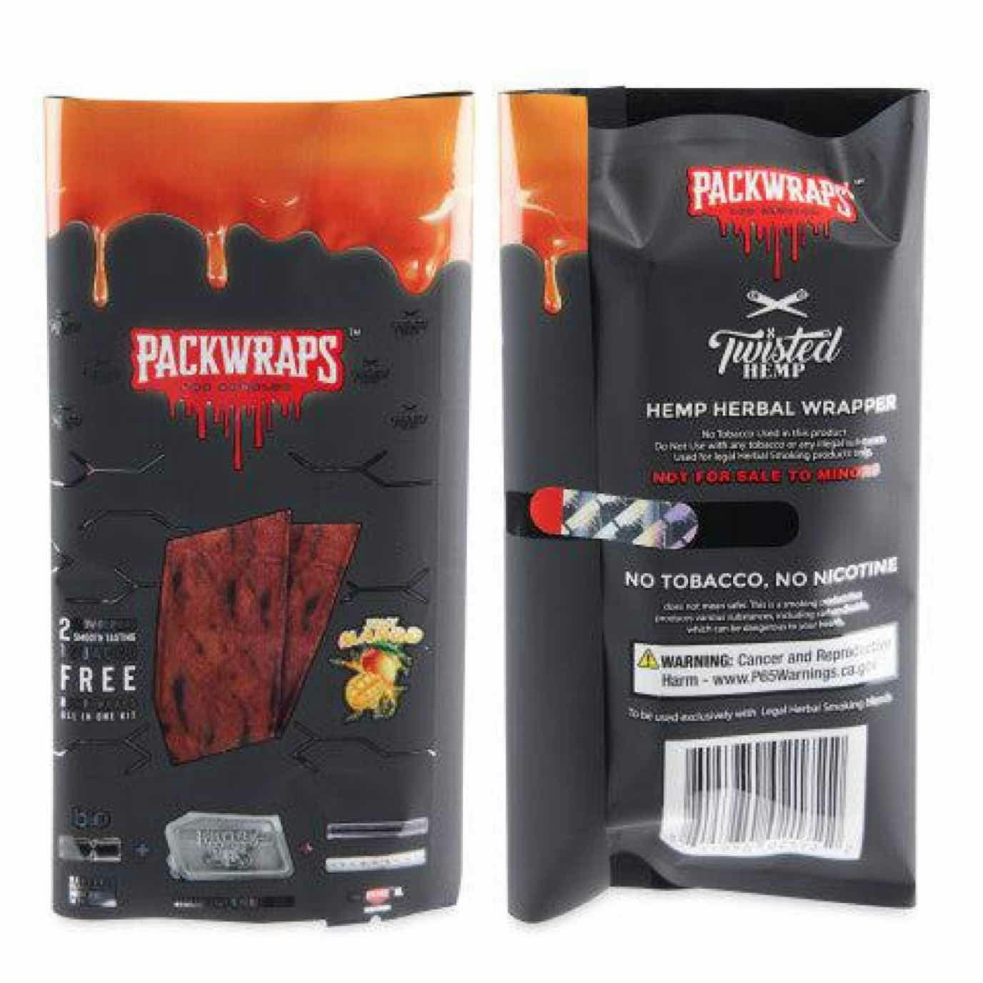 Packwraps x Twisted Hemp (Juicy Mango)