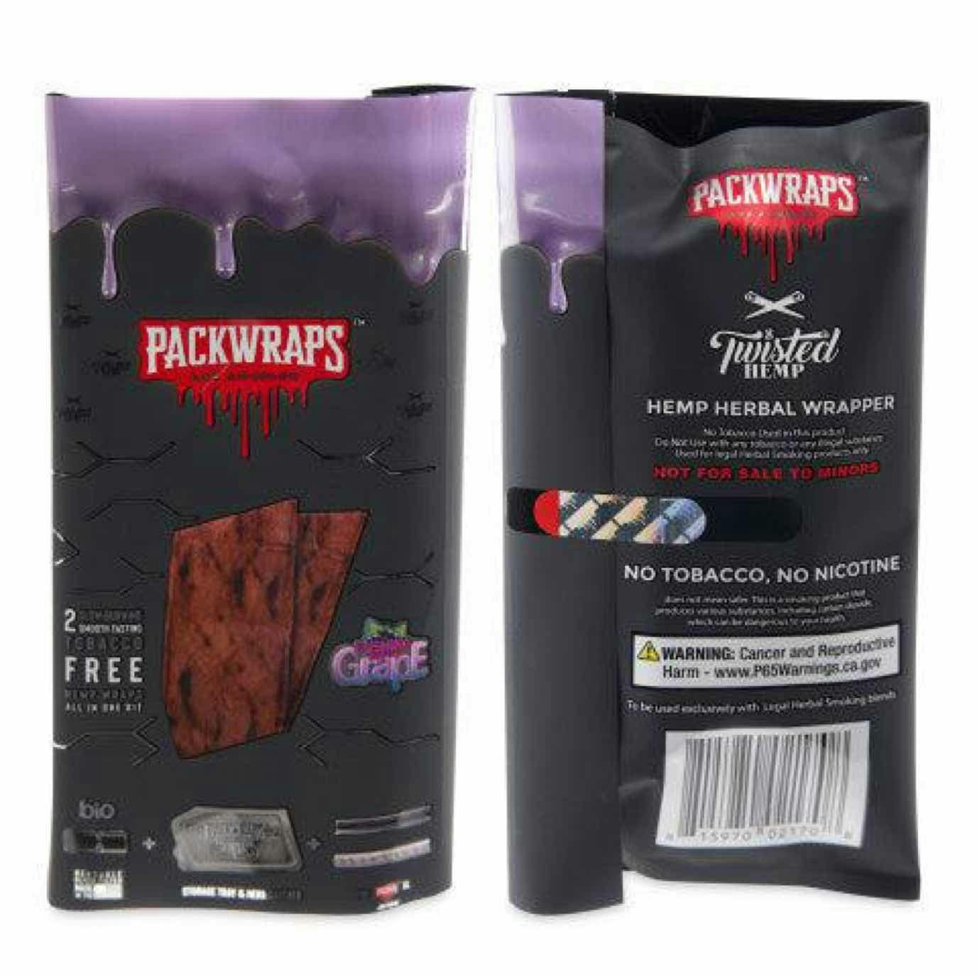 Packwraps x Twisted Hemp (Gushin Grape)