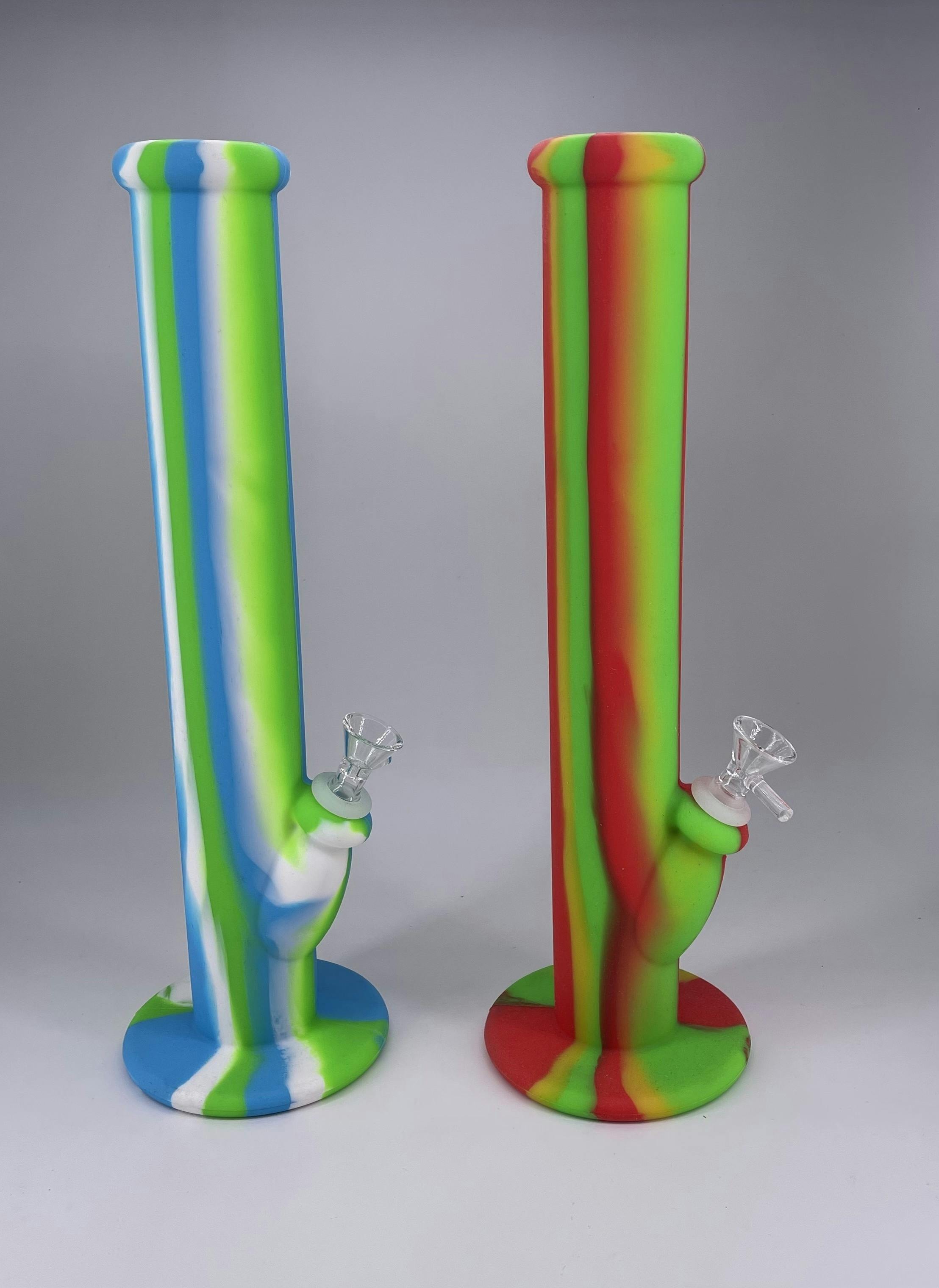 Silicone Beaker Straight Large Bong
