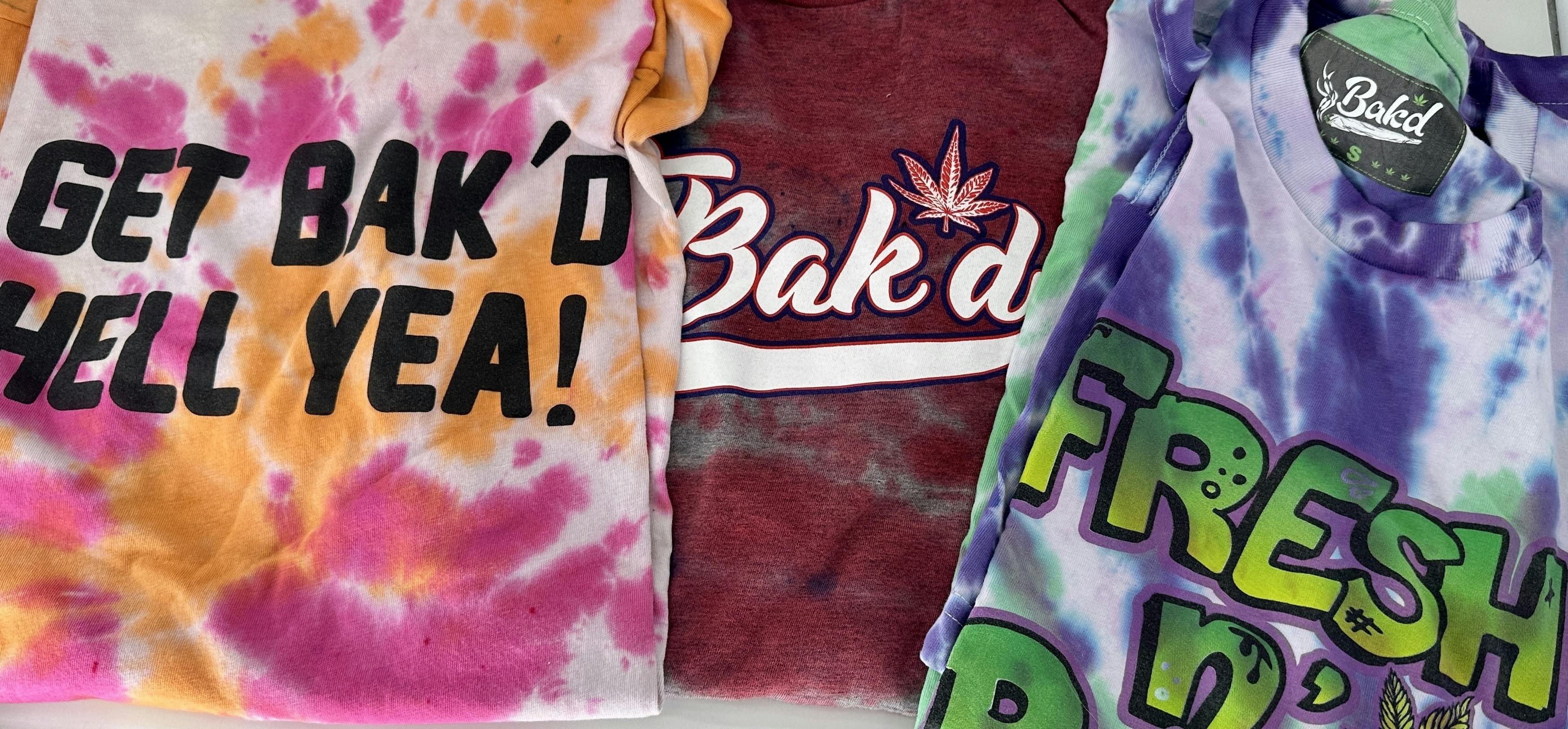 Get Bak'd LIMITED Tie Dye T-shirts