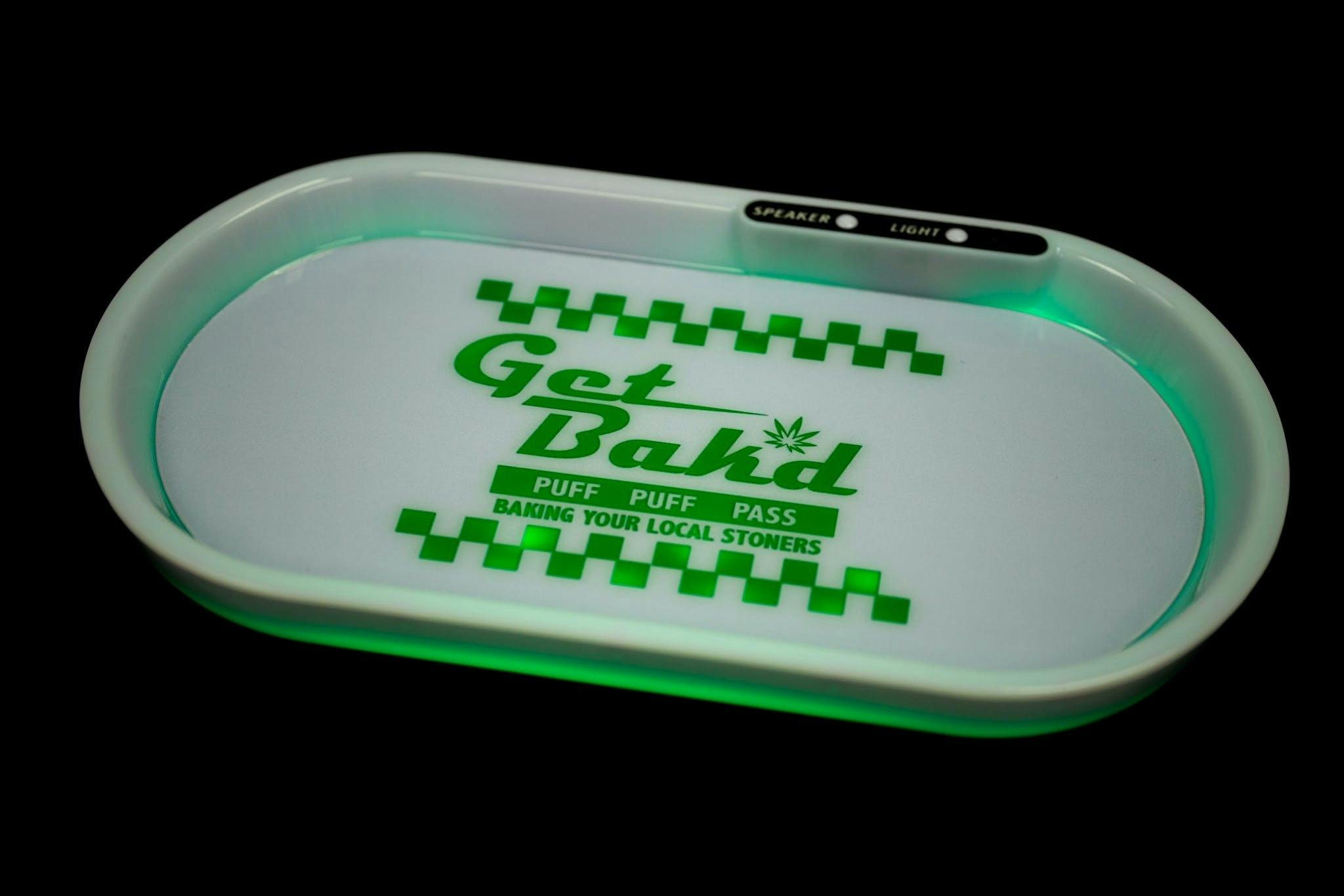 Get Bak'd n Jam'n Glow Bluetooth Tray (Puff Puff Pass)