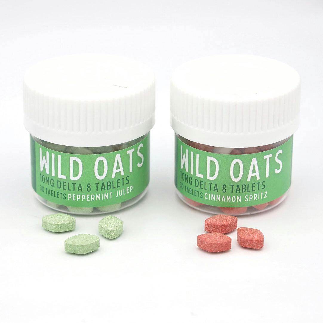 Wild Oats Chewable Tablets (Peppermint Julep) 10MG/300mg D8