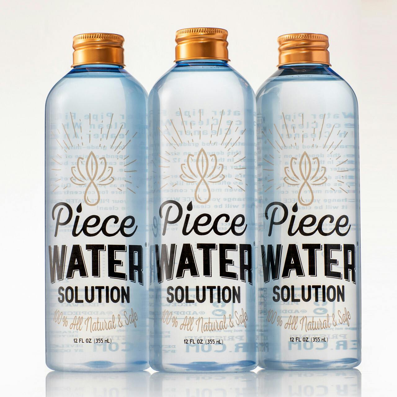 Piece Water Solution 12 Oz