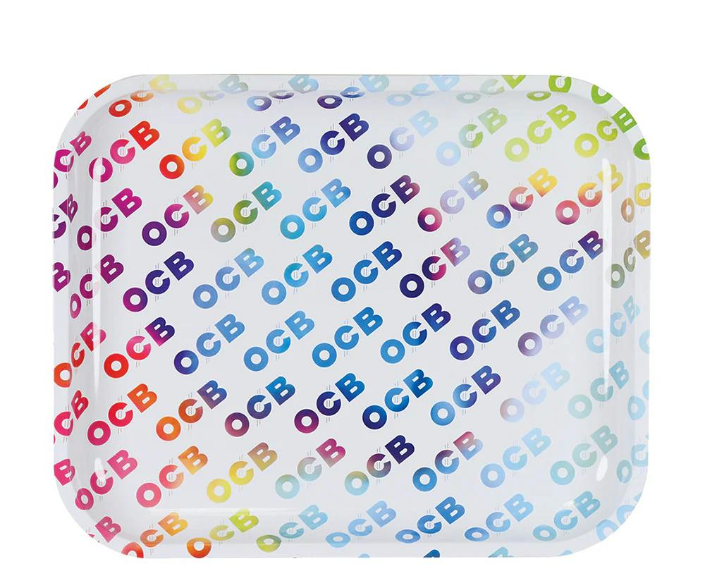 OCB Medium Rolling Tray Rainbow